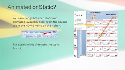 Slide 3 layout from the South Africa Flag presentation deck.