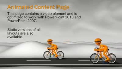 Slide 2 layout from the Street Cyclist Racers presentation deck.