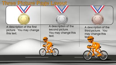 Slide 3 layout from the Street Cyclist Racers presentation deck.