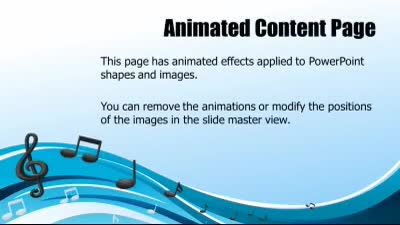 Slide 2 layout from the Stylish Musical Flow presentation deck.