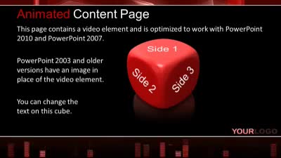Slide 2 layout from the Tri Cubic presentation deck.