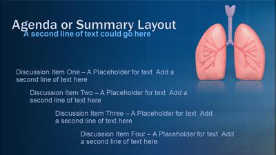 Slide 3 layout from the Vital Organ Lungs presentation deck.