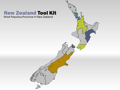 Slide 1 layout preview from the New Zealand Tool Kit deck, optimized for global supply chain logistics.