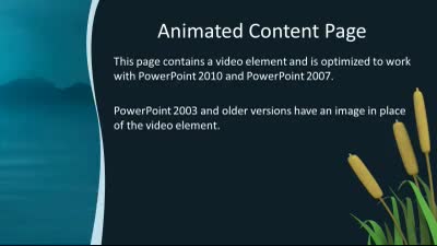 Slide 2 layout from the Water Drop presentation deck.