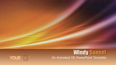 Slide 2 layout from the Windy Sunset presentation deck.