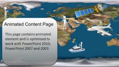 Slide 3 layout from the World Communication presentation deck.