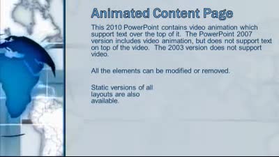 Slide 2 layout from the World Map And Globes presentation deck.