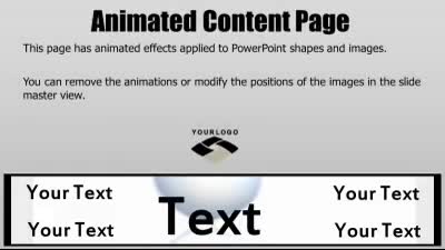 Slide 2 layout from the Write Text Customizable presentation deck.