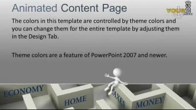 Slide 2 layout from the Your Life Here presentation deck.
