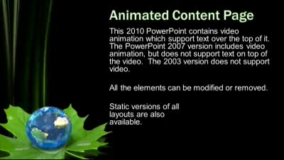 Slide 2 layout from the Earth Renewed presentation deck.