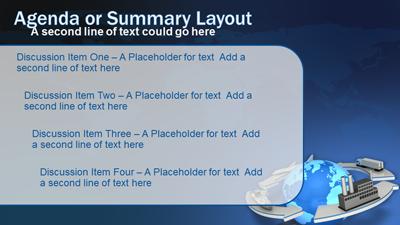 Slide 3 layout from the Logistic Earth presentation deck.