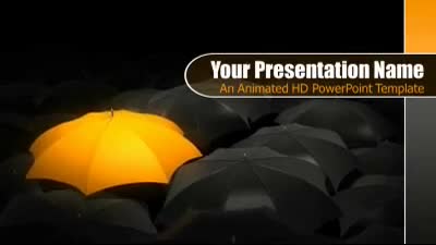 The Chosen One PowerPoint Template layout preview.