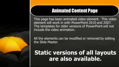 Slide 2 layout from the The Chosen One presentation deck.