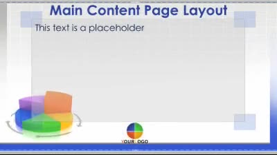 Slide 2 layout from the Business Pie Chart presentation deck.
