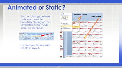 Slide 3 layout from the Business Pie Chart presentation deck.