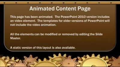 Slide 2 layout from the Golden Gears presentation deck.