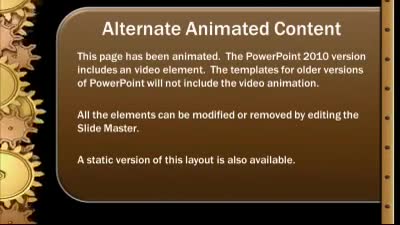 Slide 3 layout from the Golden Gears presentation deck.