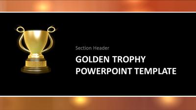 Slide 3 layout from the Golden Trophy presentation deck.