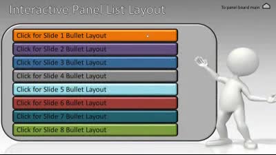 Slide 2 layout from the Eight Interactive Panels Tool Kit presentation deck.