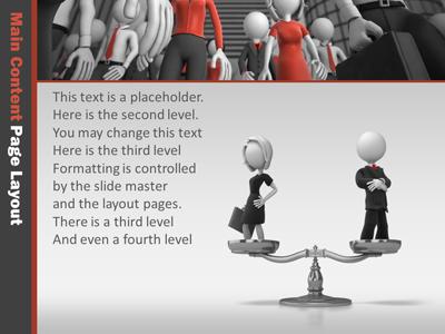 Slide 3 layout preview from the Business March deck.