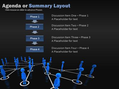 Slide 4 layout from the Network People presentation deck.