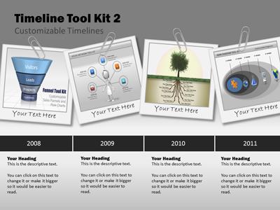 Slide 3 layout from the Timeline Tool Kit 2 presentation deck.