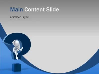 Slide 2 layout preview from the Simple Question deck.