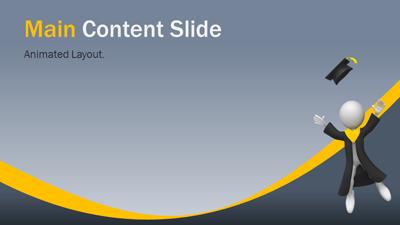 Slide 3 layout from the Graduation Leap presentation deck.