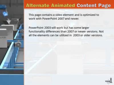 Slide 3 layout from the Automated Factory presentation deck.