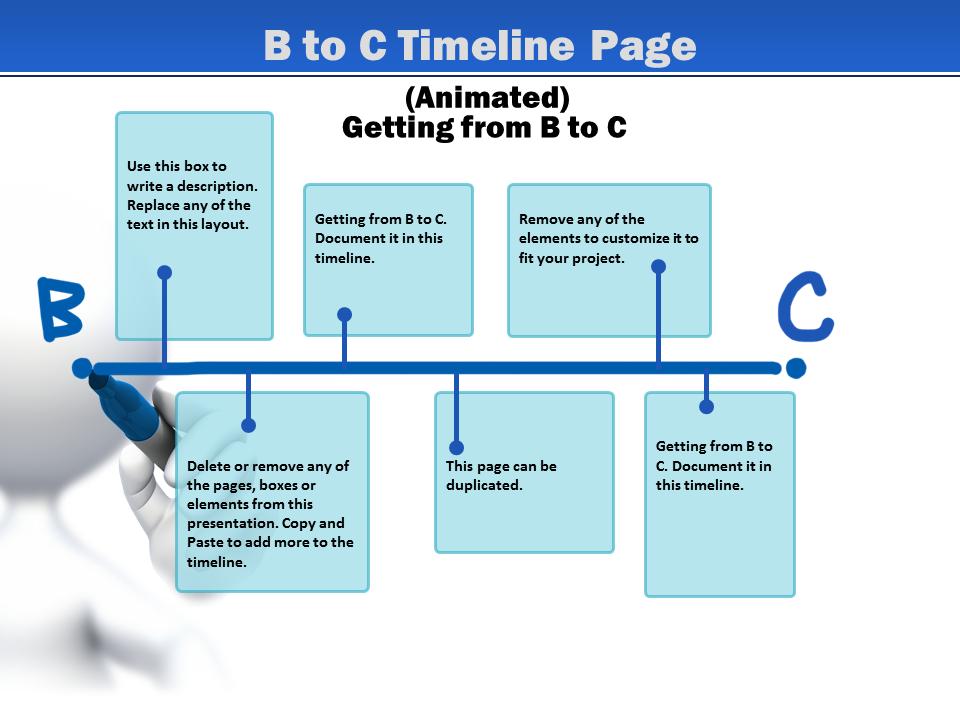 Slide 3 layout preview from the Point A To B deck.