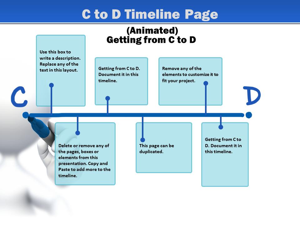 Slide 4 layout from the Point A To B presentation deck.