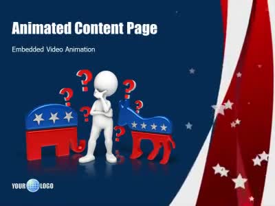 Slide 2 layout from the Patriotic Vote presentation deck.