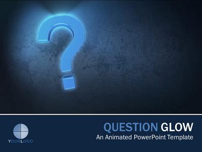 Slide 3 layout from the Question Glow presentation deck.