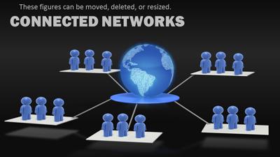 Slide 3 layout from the Network People presentation deck.