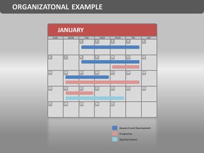 Slide 3 layout from the Calendar Tool Kit presentation deck.