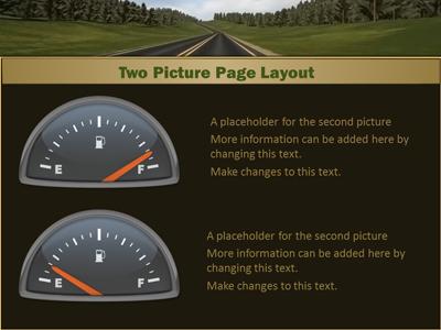 Slide 2 layout from the Road Trip presentation deck.