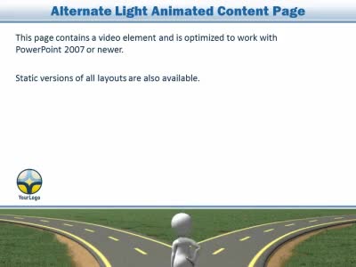 Slide 4 layout from the Crossroads Decision presentation deck.