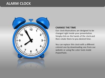 Slide 3 layout from the Clock Tool Kit presentation deck.