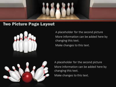Slide 2 layout from the Bowling A Strike presentation deck.