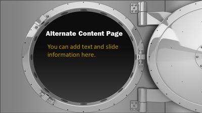 Slide 3 layout preview from the Open Vault deck.