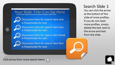 Slide 2 layout from the Tablet Apps Interactive presentation deck.