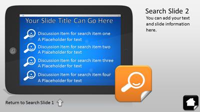 Slide 3 layout from the Tablet Apps Interactive presentation deck.