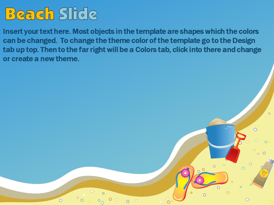 Slide 4 layout from the Summer's Here presentation deck.