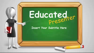 Slide 2 layout from the Educated Presenter presentation deck.