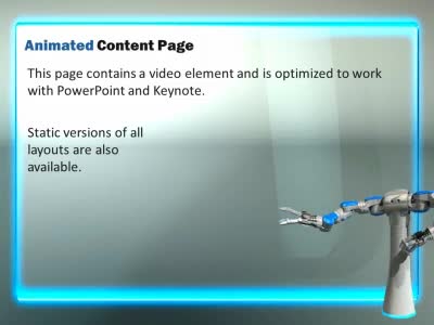 Slide 2 layout from the Robot Builds Glass Inserts presentation deck.