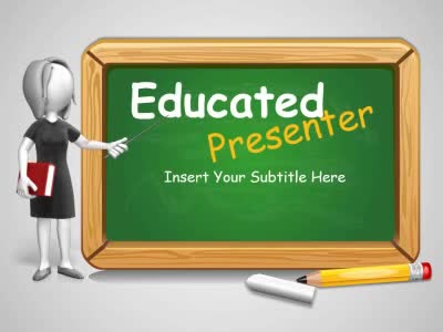 Slide 2 layout from the Educated Presenter presentation deck.