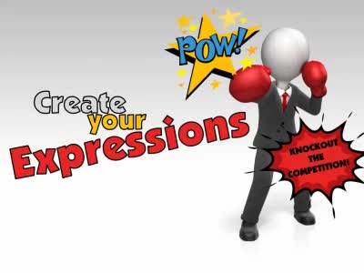 Create Your Expressions PowerPoint Template layout preview.