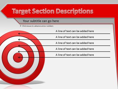 Slide 3 layout from the Target Practice presentation deck.