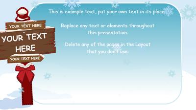 Slide 3 layout from the Paper Holiday presentation deck.