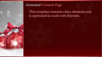Slide 2 layout from the Ornament Winter Wonderland presentation deck.